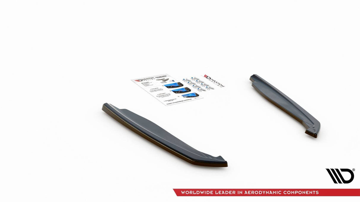 Maxton Design Rear Side Splitters For V.2 BMW M8 Gran Coupe F93