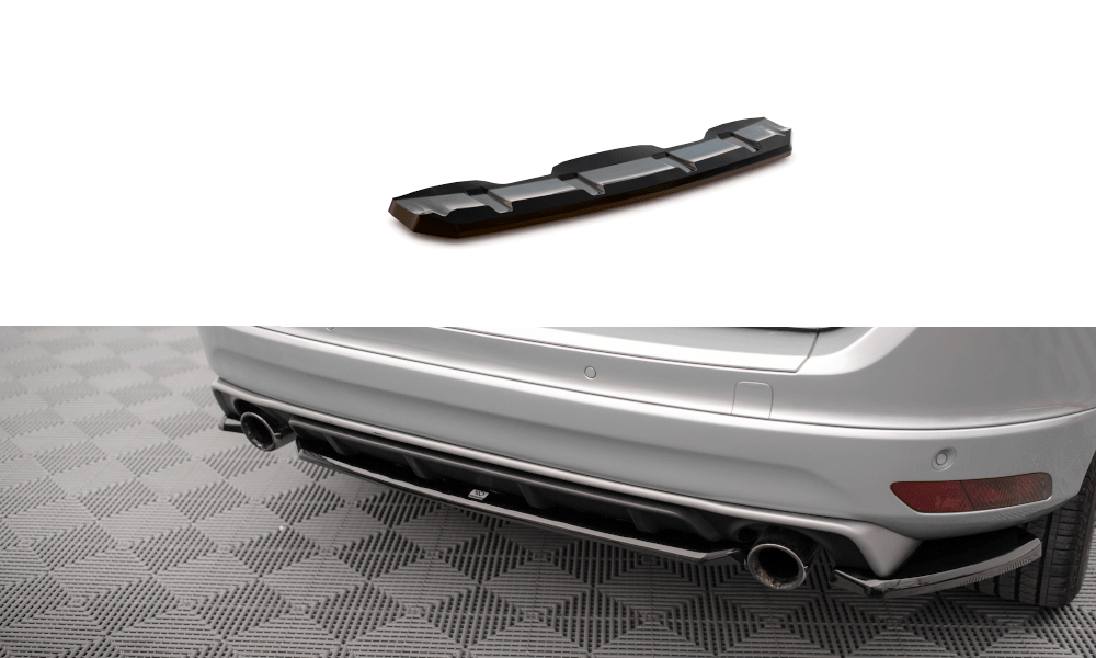 Maxton Design Rear Splitter For Volvo XC60 R-Design MK1 Facelift