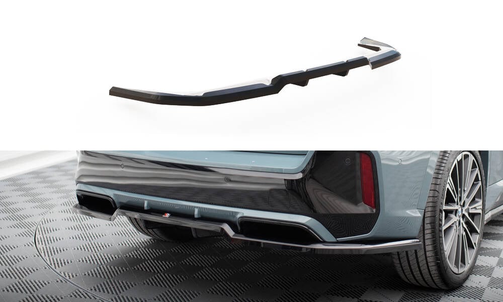 Maxton Design Rear Splitter (With Vertical Bars) BMW X1 M-Pack U11