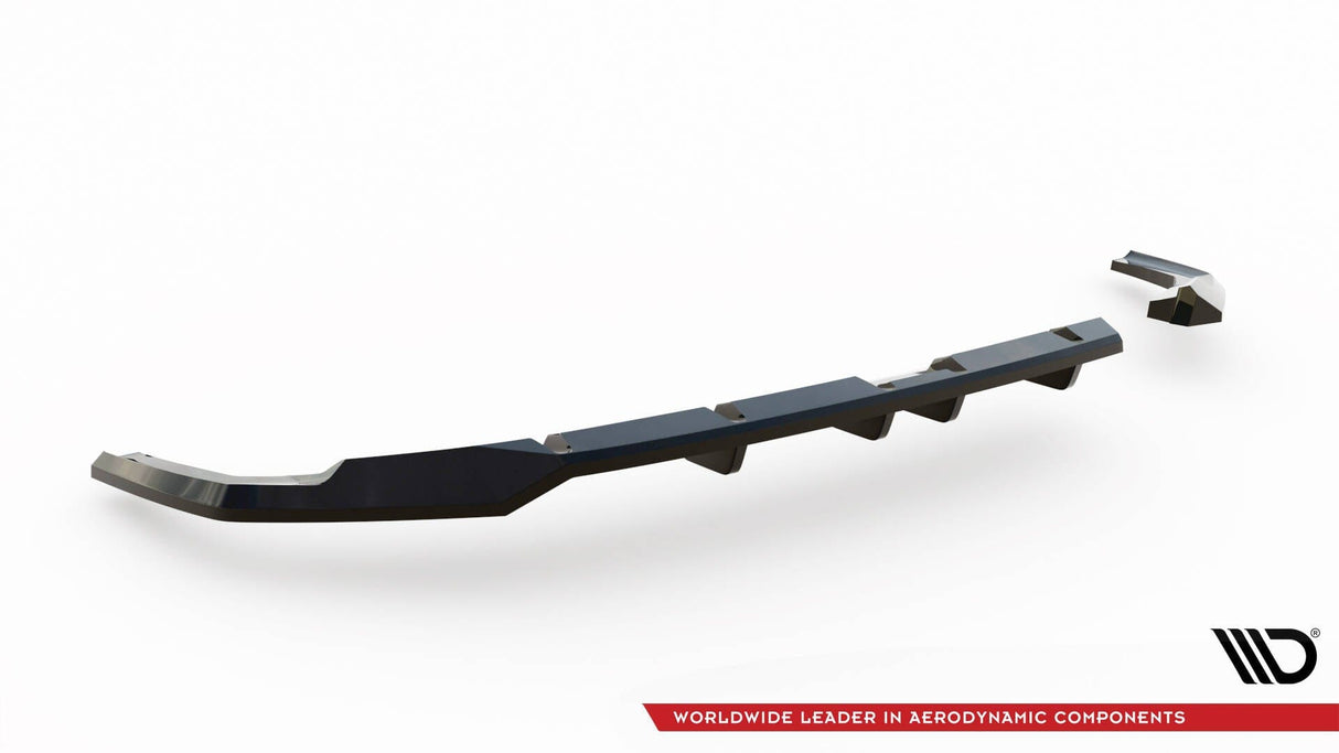 Maxton Design Rear Splitter (With Vertical Bars) Hyundai Kona N-Line MK2