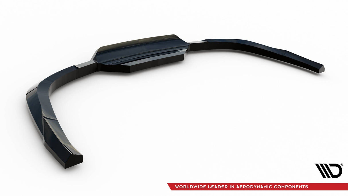 Maxton Design Rear Splitter (With Vertical Bars) Jaguar F-Pace R-Sport MK1