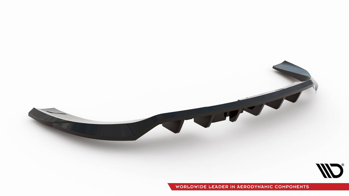 Maxton Design Rear Splitter (With Vertical Bars) Jeep Grand Cherokee Trailhawk MK5