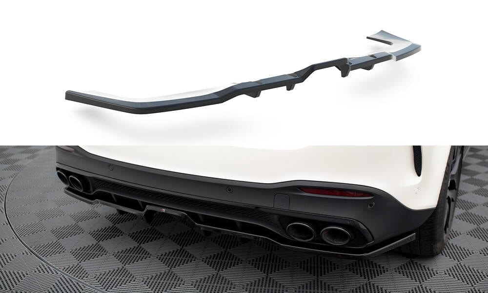 Maxton Design Rear Splitter (With Vertical Bars) Mercedes-AMG GLE 53 SUV W167