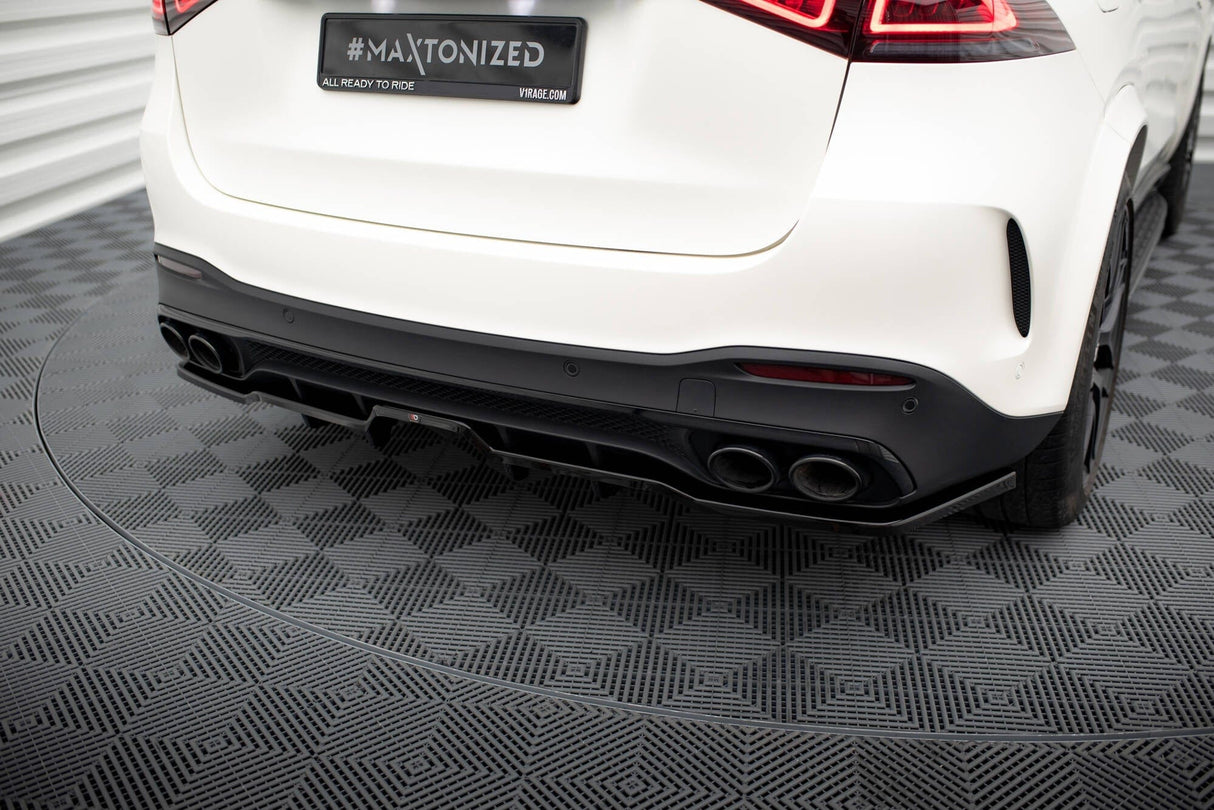 Maxton Design Rear Splitter (With Vertical Bars) Mercedes-AMG GLE 53 SUV W167