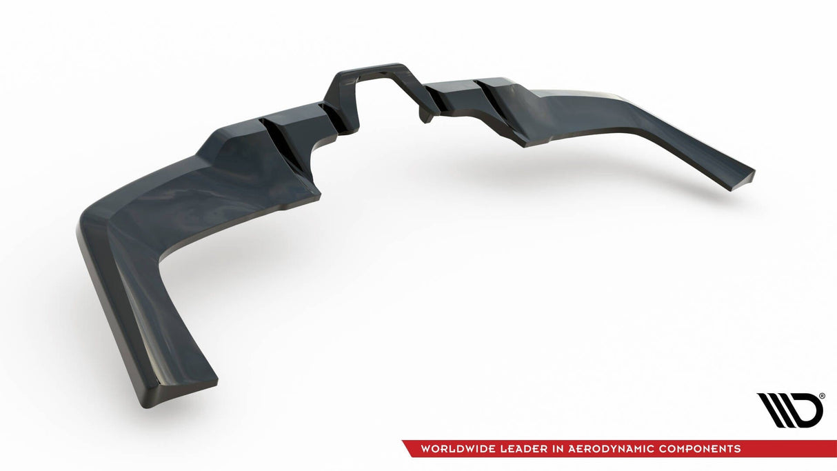 Maxton Design Rear Splitter (With Vertical Bars) Mercedes-AMG GLE 53 SUV W167