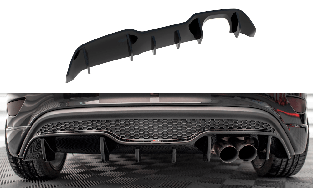 Maxton Design Rear Valance Ford Fiesta St (5 Door Version) MK7 Facelift