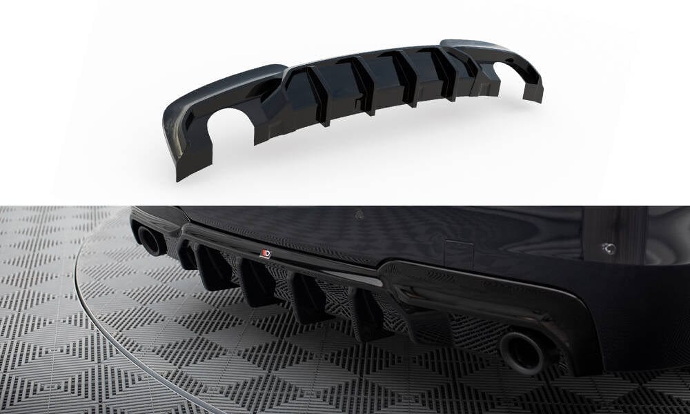 Maxton Design Rear Valance V.2 BMW 5 M-Pack F10 (Version With Two Single Exhausts)