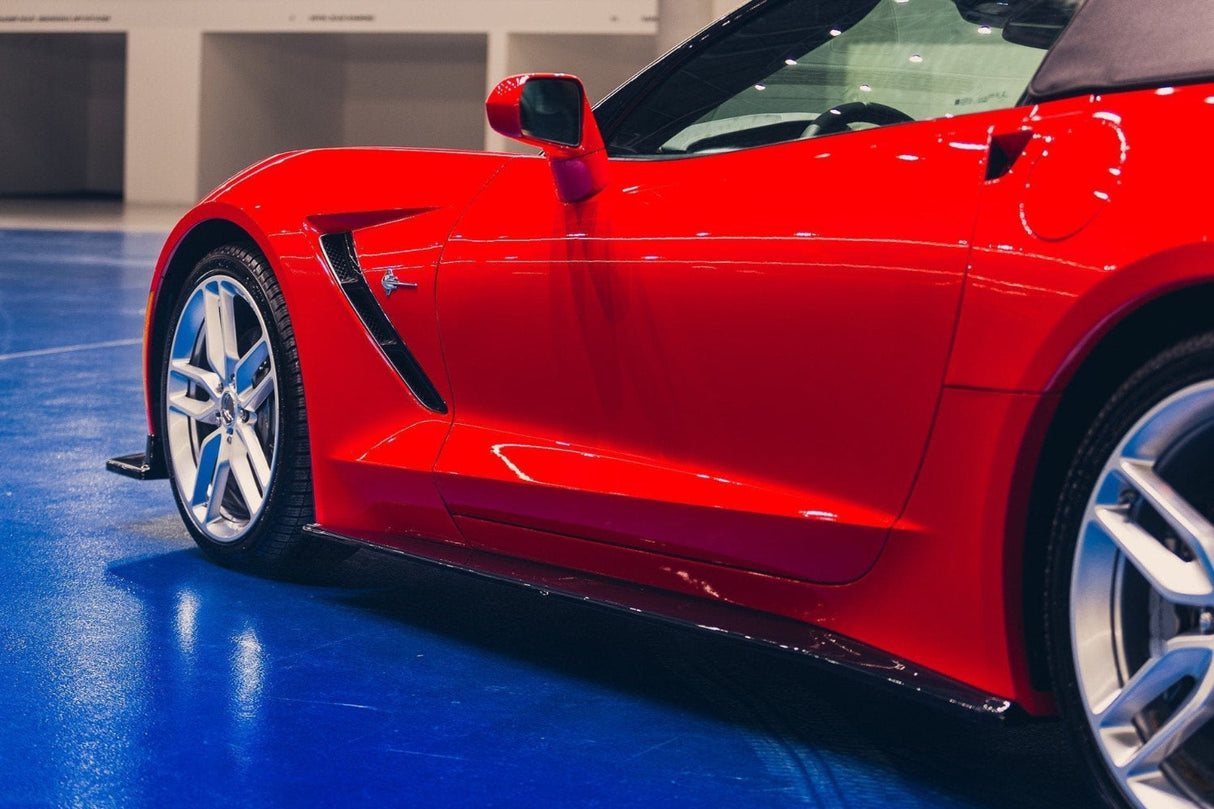 Maxton Design Side Skirts Diffusers - Chevrolet Corvette C7