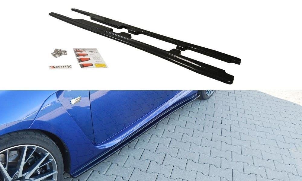 Maxton Design Side Skirts Diffusers Lexus Rc F