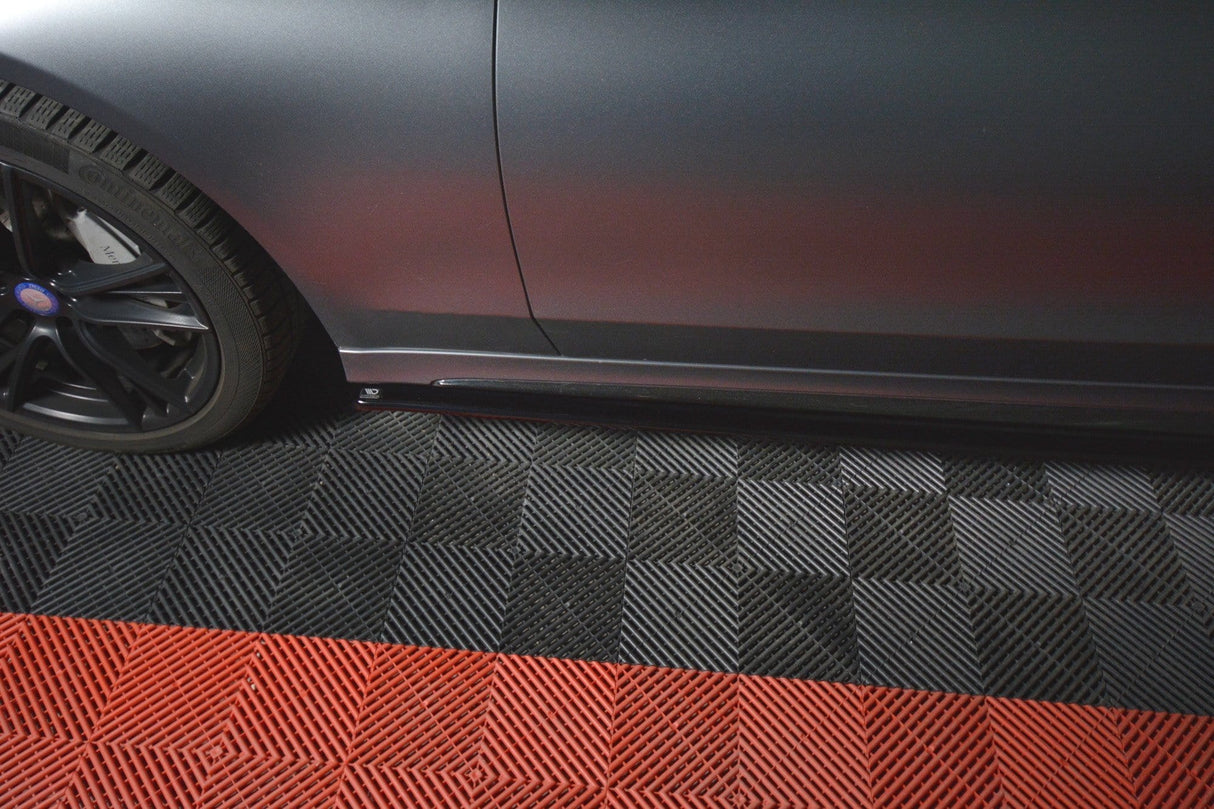 Maxton Design Side Skirts Diffusers Mercedes- Benz C-Class W205 Coupe AMG-Line
