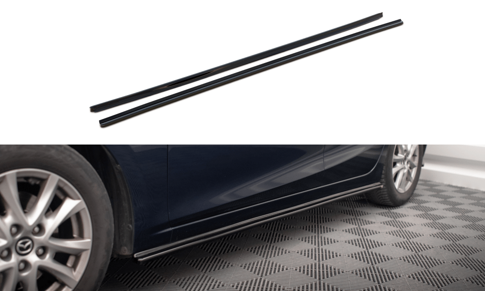 Maxton Design Side Skirts Diffusers Mazda 3 Bn (MK3)