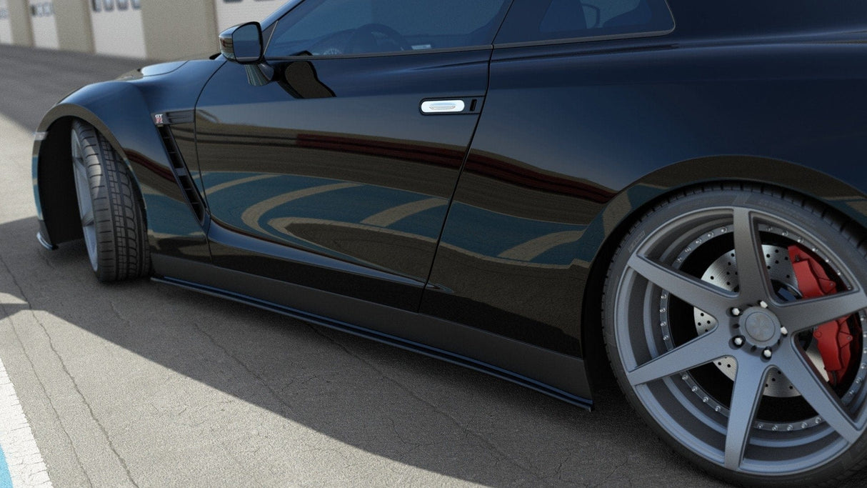 Maxton Design Side Skirts Diffusers Nissan Gt-R Preface Coupe (R35-Series)
