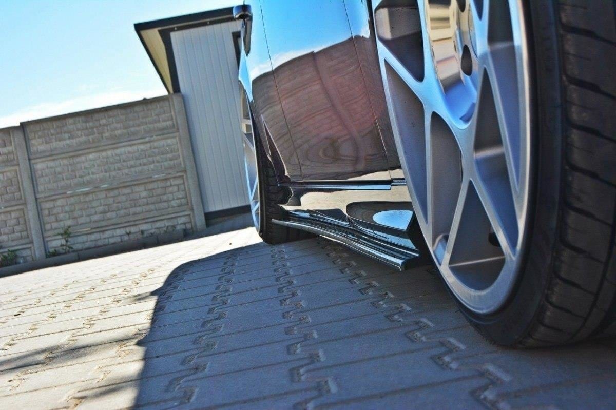 Maxton Design Side Skirts Diffusers Saab 9-3 Turbo X/ Aero Facelift