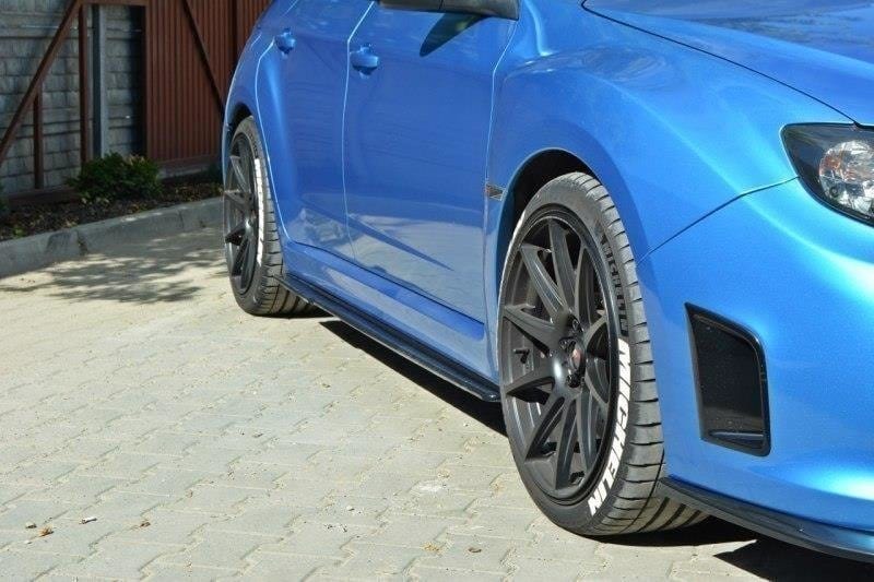 Maxton Design Racing Side Skirts Diffusers Subaru Impreza WRX STI 2009-2011