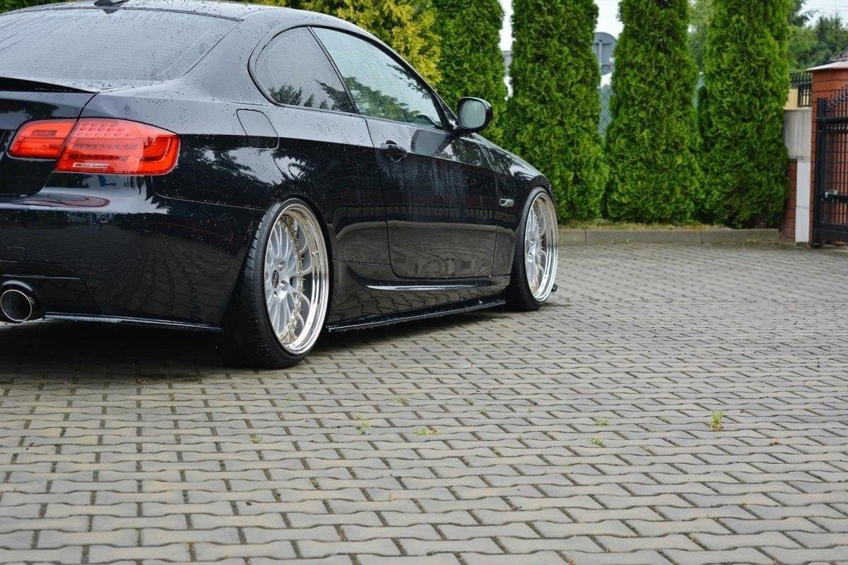 Maxton Design Side Skirts Diffusers BMW 3 E92 M-Pack Facelift