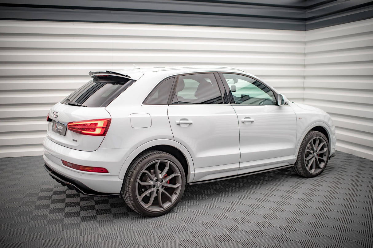 Maxton Design Side Skirts Diffusers Audi Q3 S-Line 8U Facelift