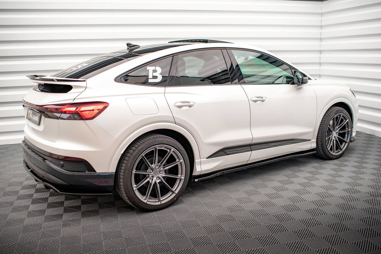 Maxton Design Side Skirts Diffusers Audi Q4 E-Tron Sportback Mk1