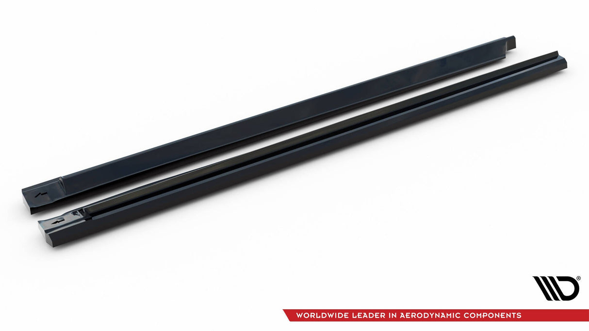 Maxton Design Side Skirts Diffusers - Audi MK2 Q7