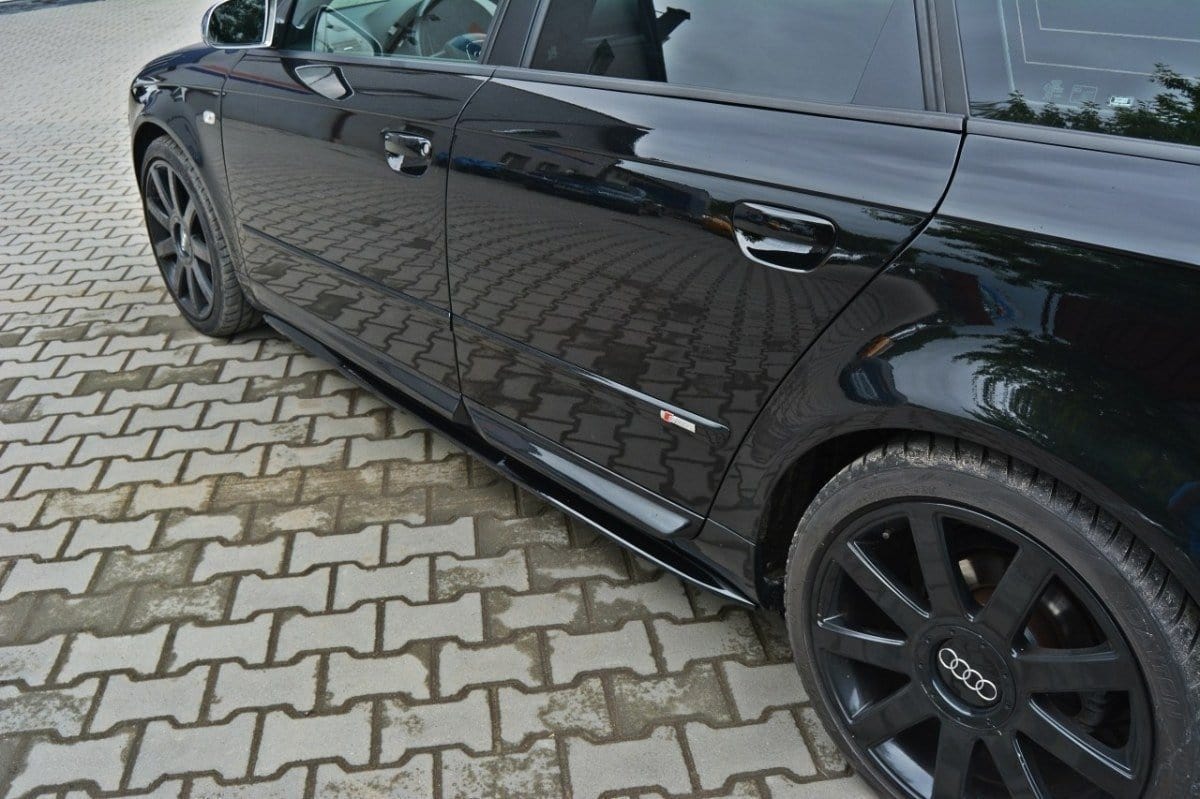 Maxton Design Side Skirts Diffusers Audi S4 / A4 / A4 S-Line B6 / B7