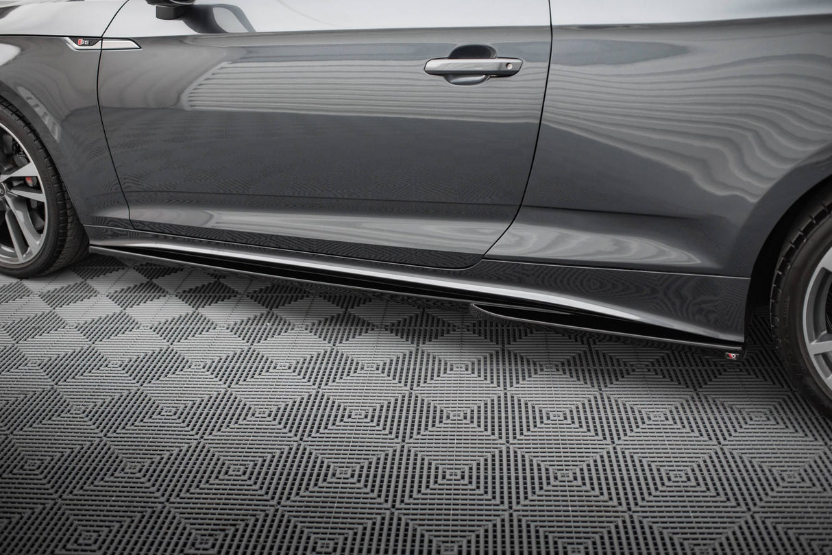 Maxton Design Side Skirts Diffusers Audi S5 Coupe / A5 S-Line Coupe F5 Facelift
