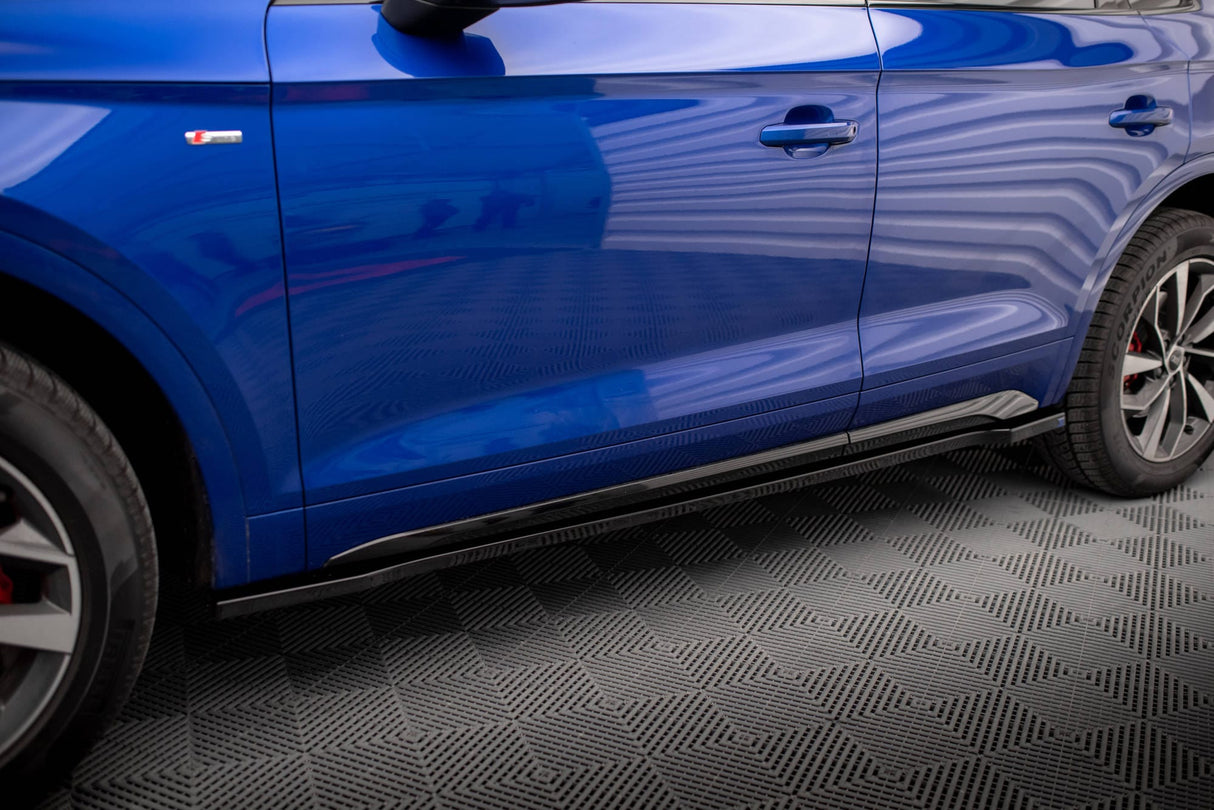 Maxton Design Side Skirts Diffusers - Audi / Mk2 / Facelift / SQ5 / Q5 / S-Line