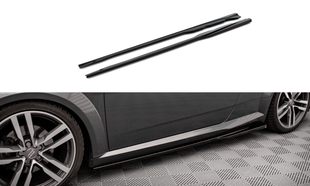 Maxton Design Side Skirts Diffusers Audi TT S-Line 8S