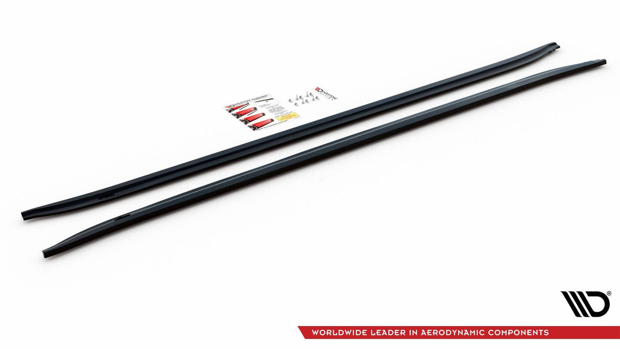 Maxton Design Side Skirts Diffusers - BMW / F01 / 7-Series / M-Pack