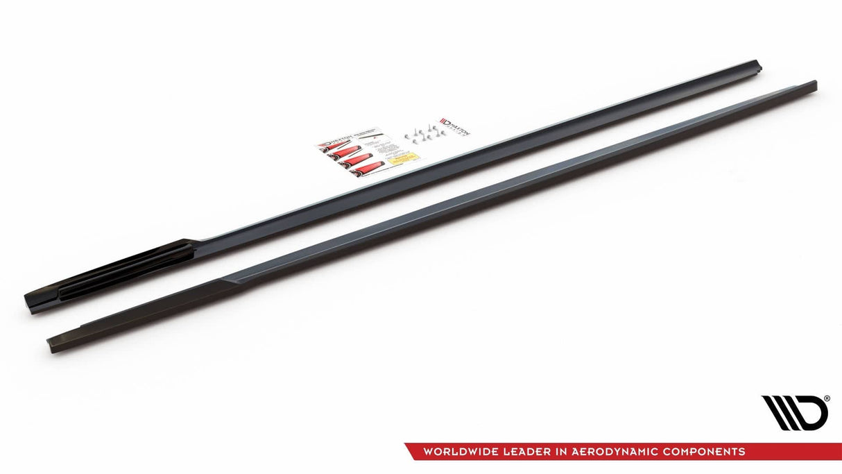 Maxton Design Side Skirts Diffusers BMW 7 M-Pack G11 Facelift