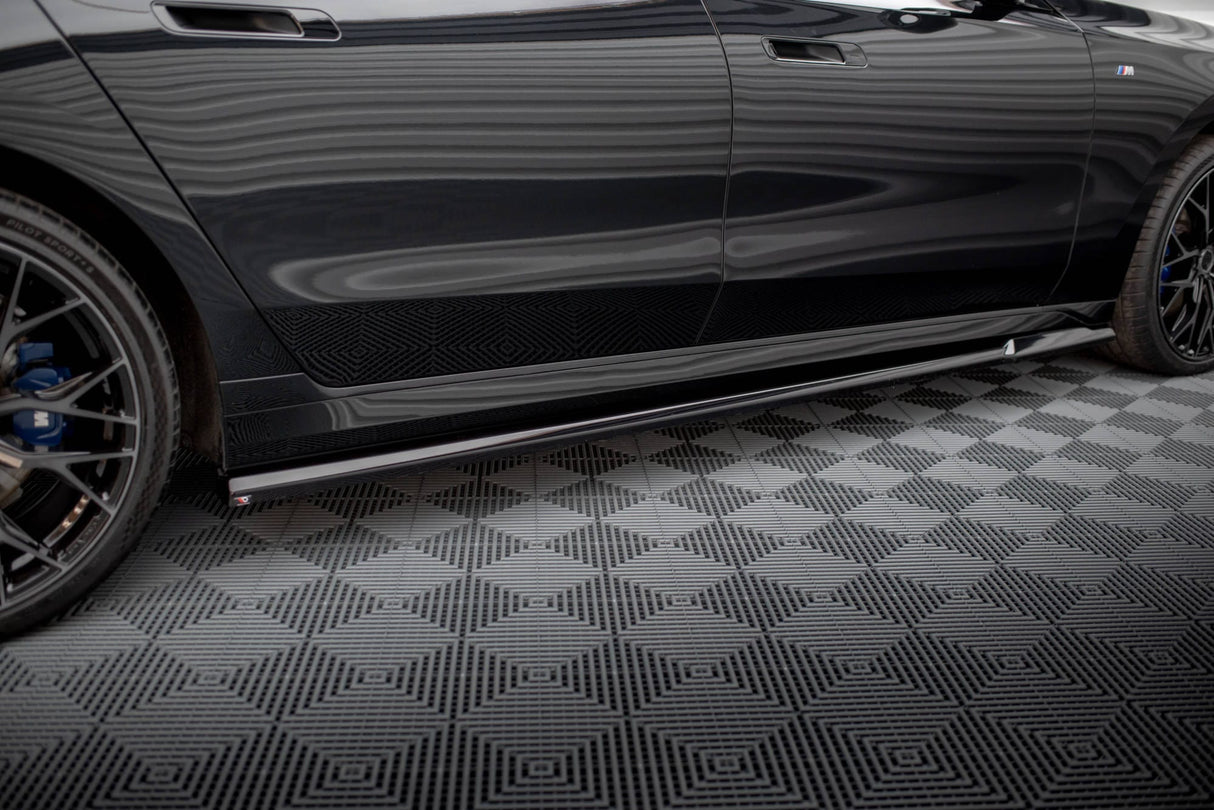 Maxton Design Side Skirts Diffusers BMW 7 M-Pack / M760 G70