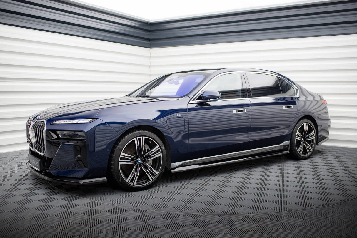 Maxton Design Side Skirts Diffusers BMW I7 M-Pack G70