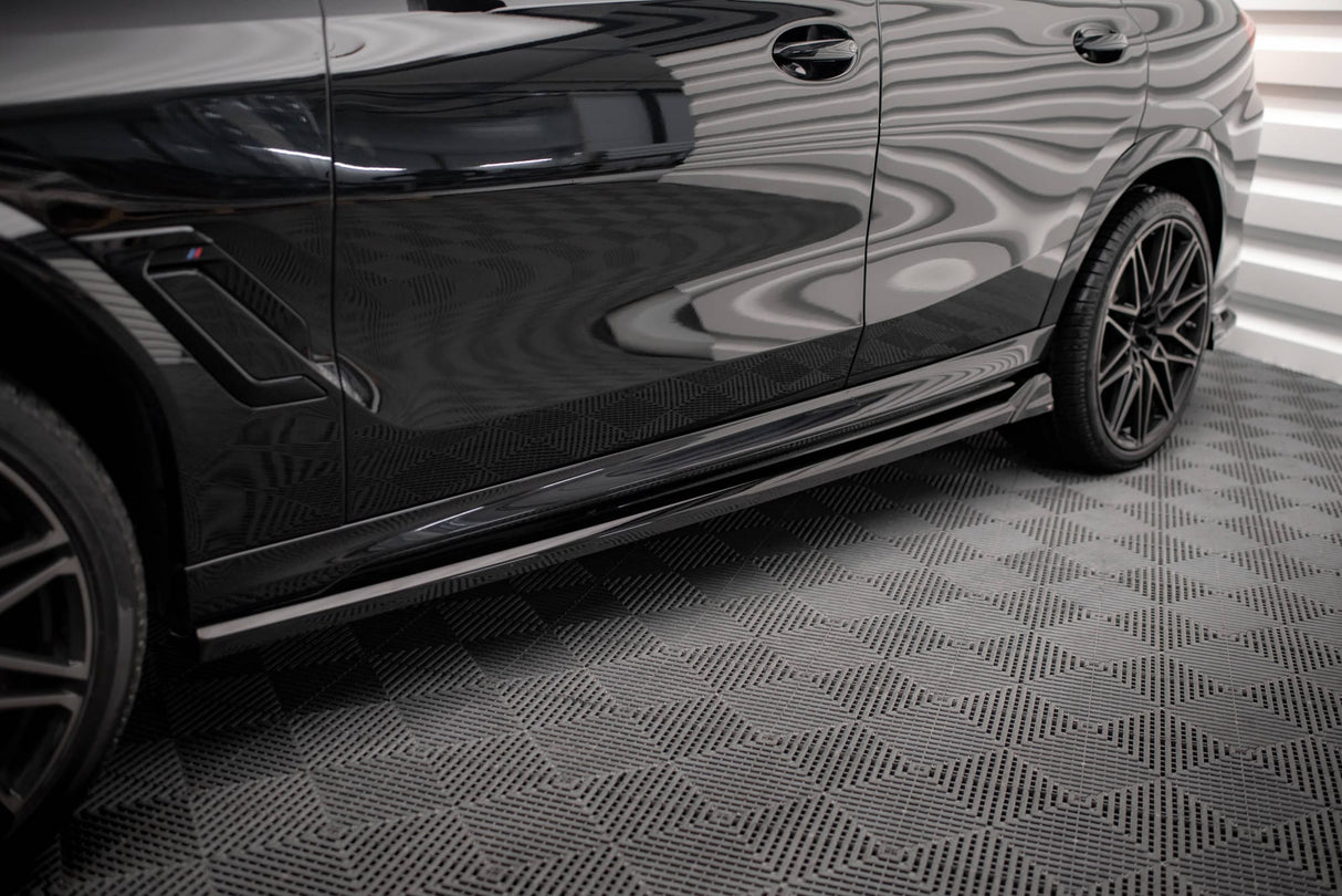 Maxton Design Side Skirts Diffusers - BMW / F96 / X6 / M
