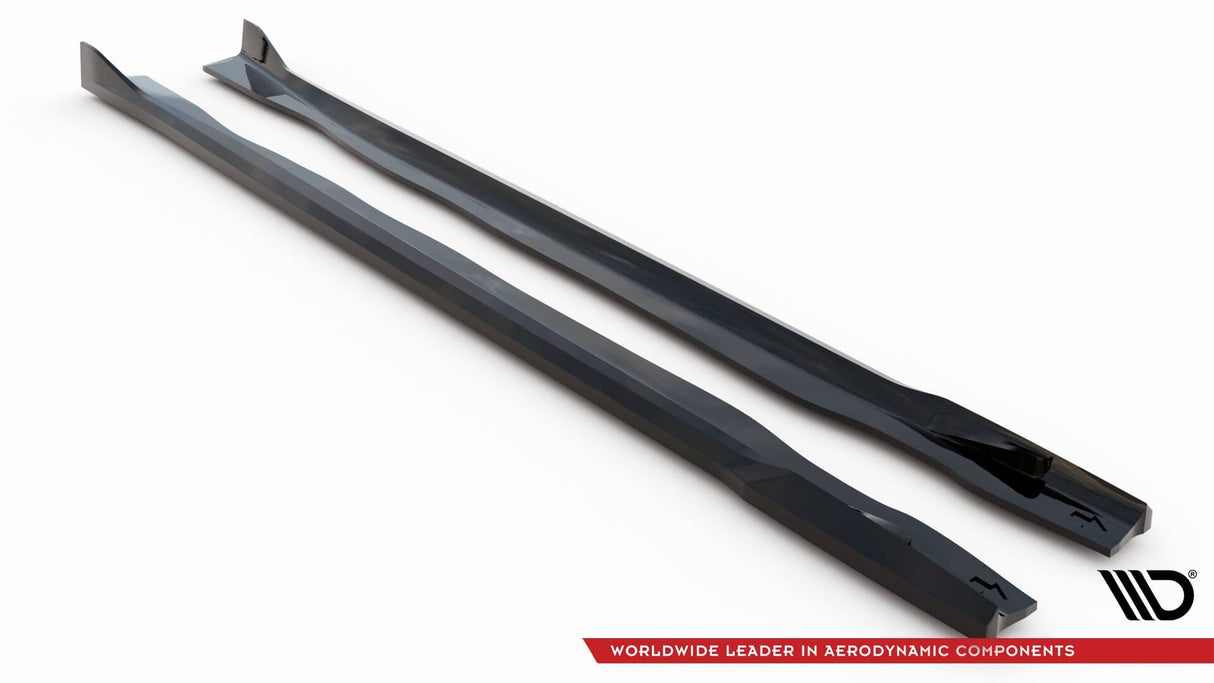 Maxton Design Side Skirts Diffusers BMW X7 M-Pack G07 Facelift