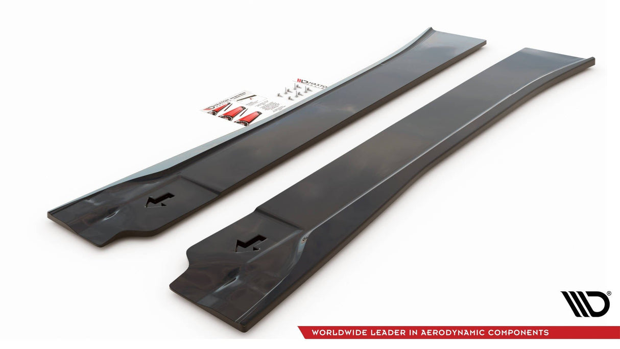 Maxton Design Side Skirts Diffusers BMW I3 Mk1 Facelift