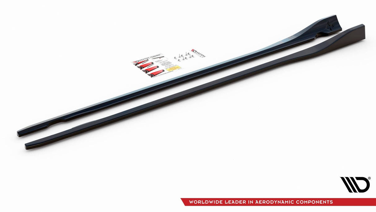 Maxton Design Side Skirts Diffusers Dodge Challenger RT MK3 Facelift