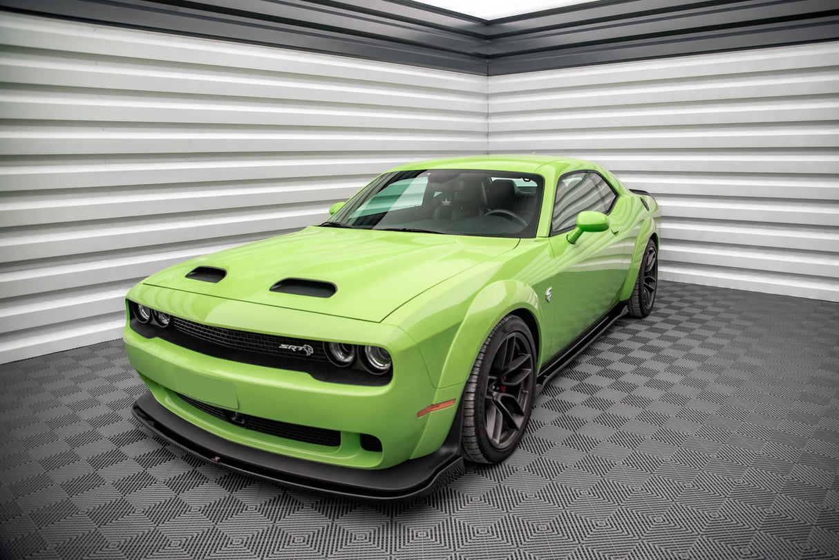 Maxton Design Side Skirts Diffusers Dodge Challenger SRT Hellcat Widebody MK3