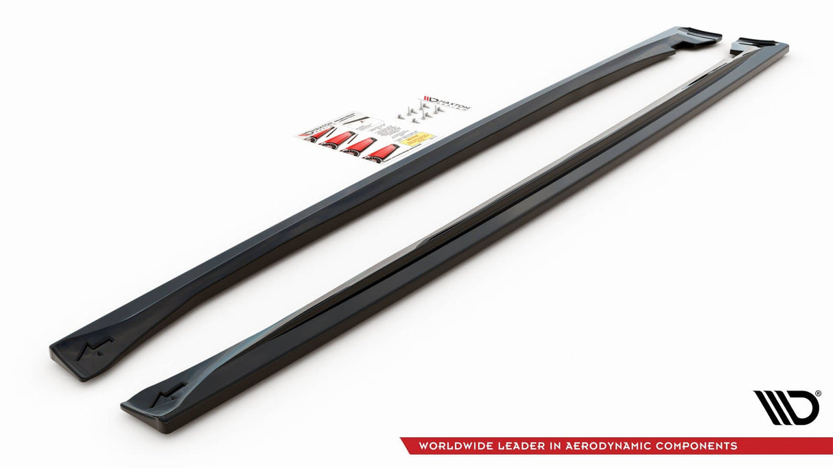 Maxton Design Side Skirts Diffusers Dodge Durango RT MK3