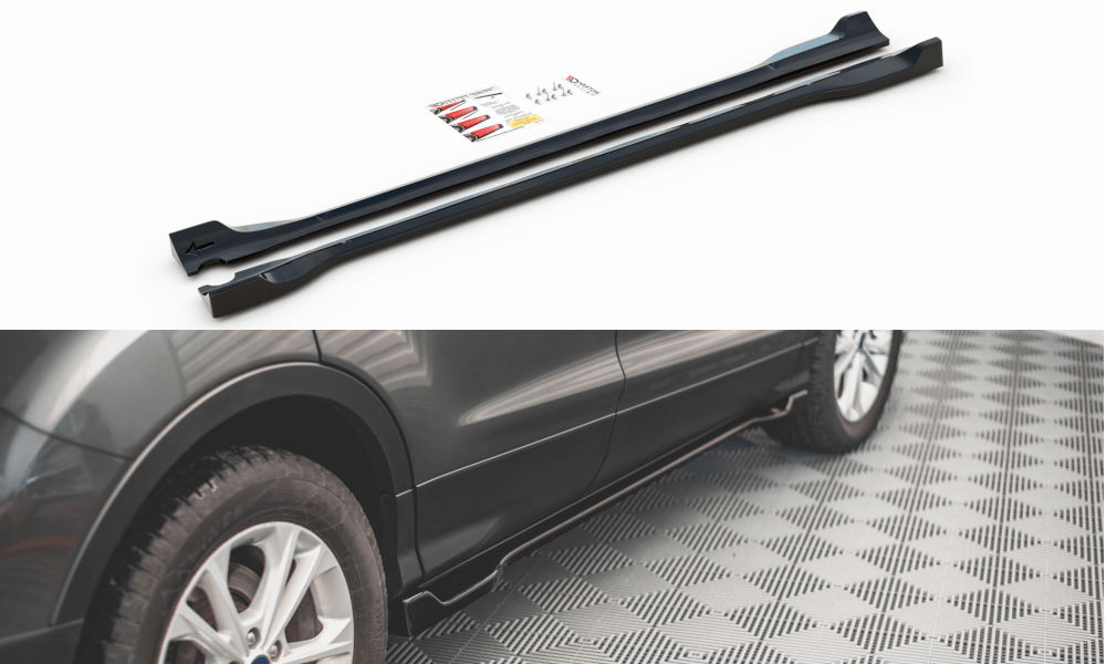 Maxton Design Side Skirts Diffusers Ford Escape MK3