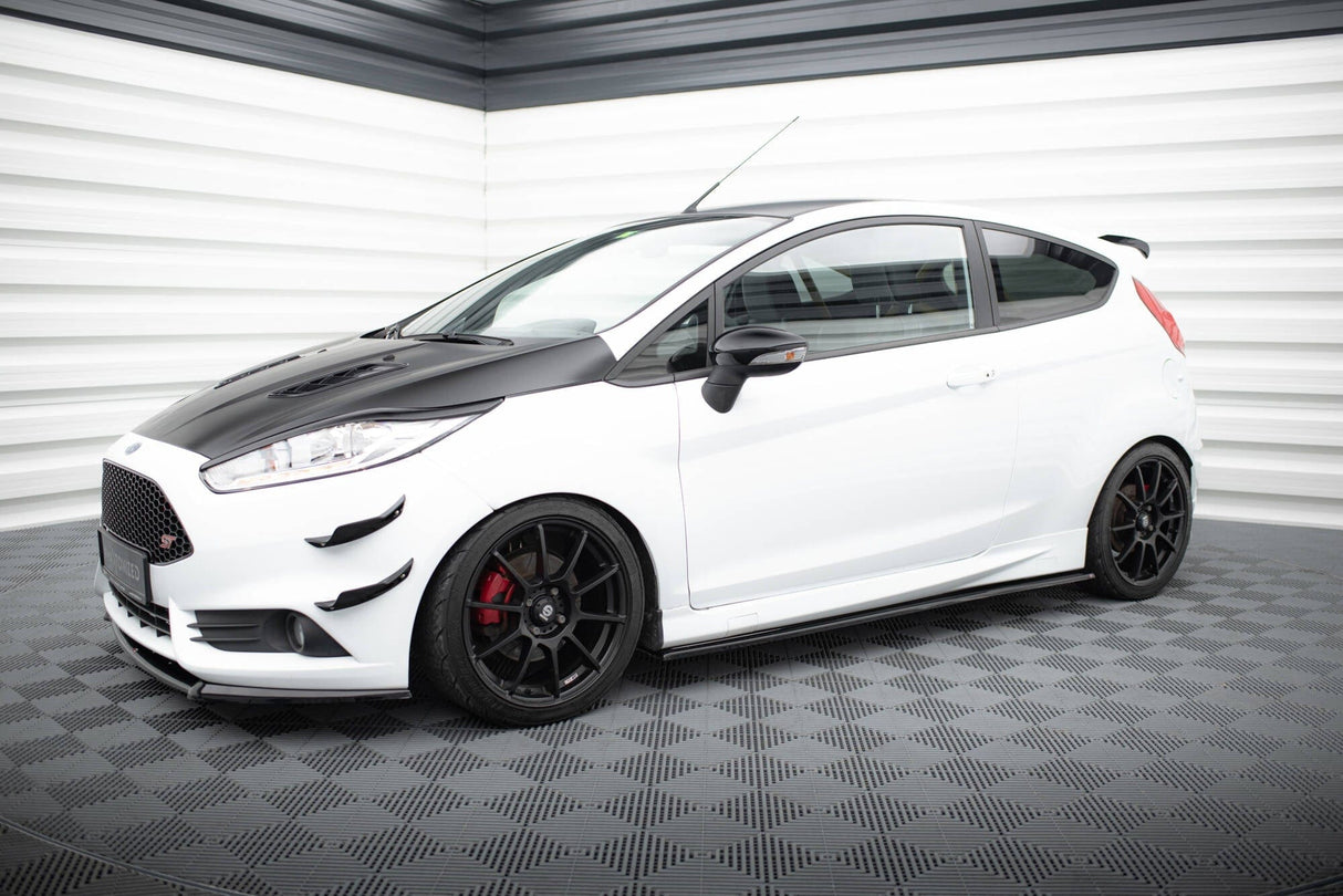 Maxton Design Side Skirts Diffusers Ford Fiesta St / St-Line MK7 / MK7 Fl