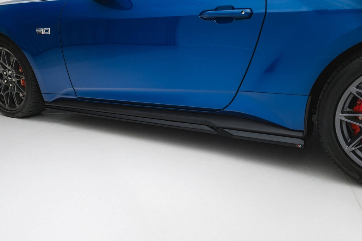 Maxton Design Side Skirts Diffusers Ford Mustang GT MK7