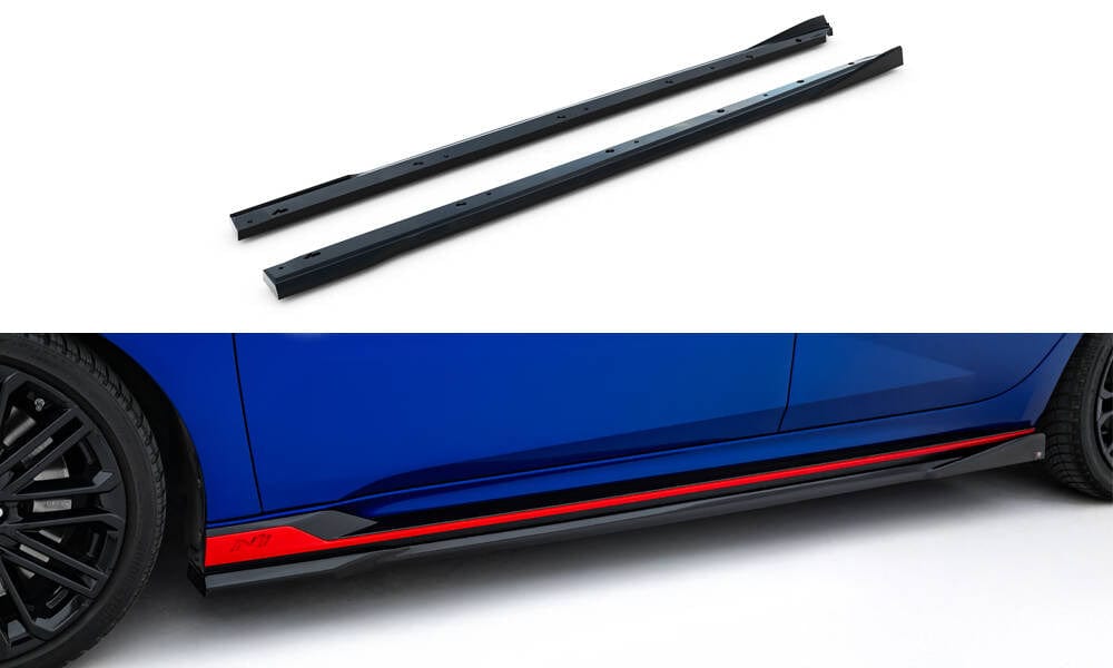 Maxton Design Side Skirts Diffusers Hyundai Elantra N MK7