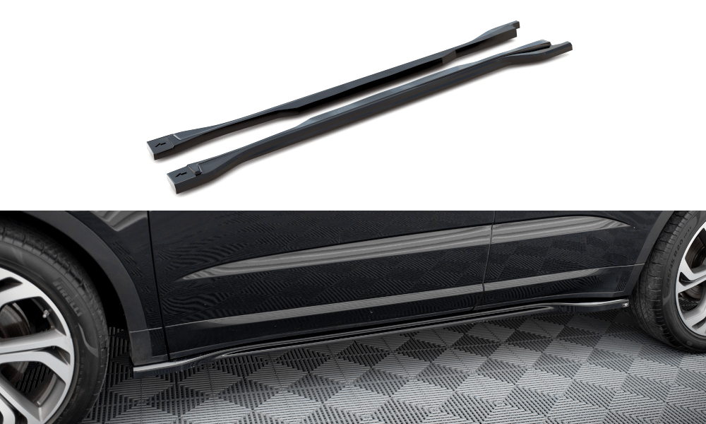 Maxton Design Side Skirts Diffusers Jaguar E-Pace R-Dynamic MK1