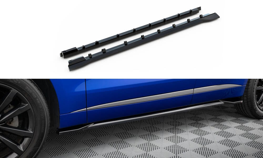 Maxton Design Side Skirts Diffusers Jaguar F-Pace R-Sport MK1