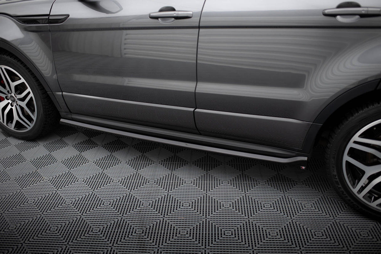 Maxton Design Side Skirts Diffusers Land Rover Range Rover Evoque MK1 Facelift