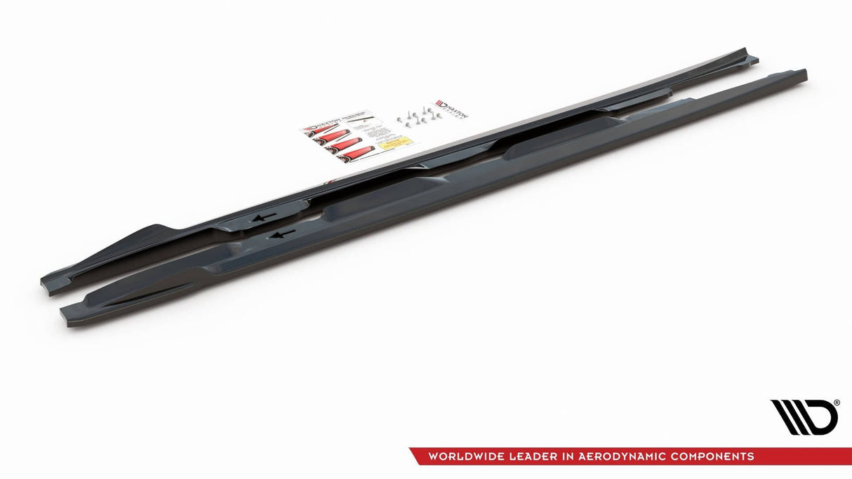 Maxton Design Side Skirts Diffusers Lexus Is F Mk2