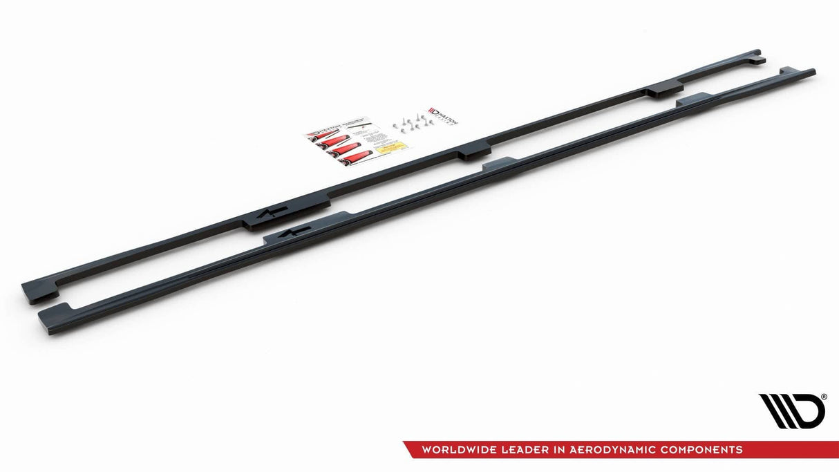 Maxton Design Side Skirts Diffusers Lexus Ls Long Wheelbase Mk4 Facelift