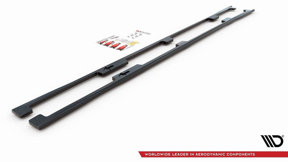 Maxton Design Side Skirts Diffusers Lexus Ls Long Wheelbase Mk4 Facelift