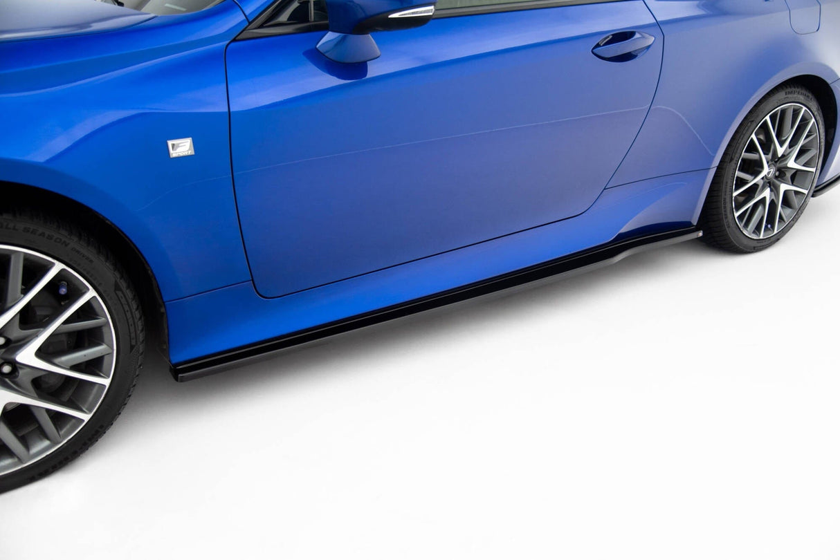 Maxton Design Side Skirts Diffusers Lexus Rc