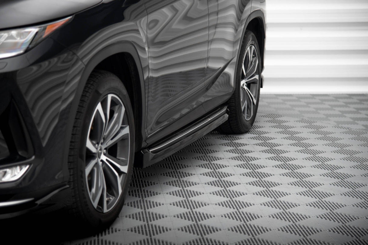 Maxton Design Side Skirts Diffusers Lexus Rx Mk4 Facelift