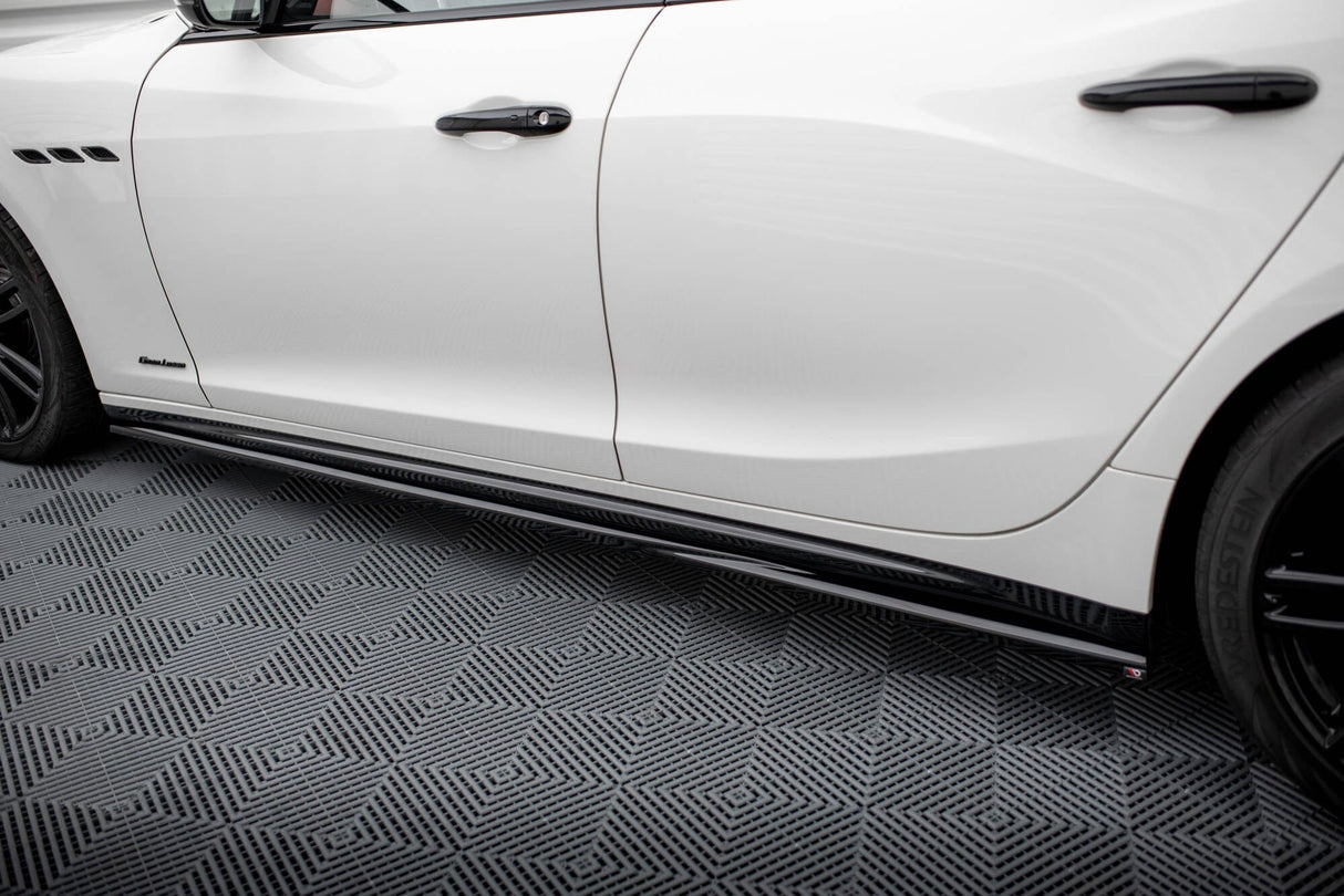 Maxton Design Side Skirts Diffusers Maserati Ghibli MK3 Facelift