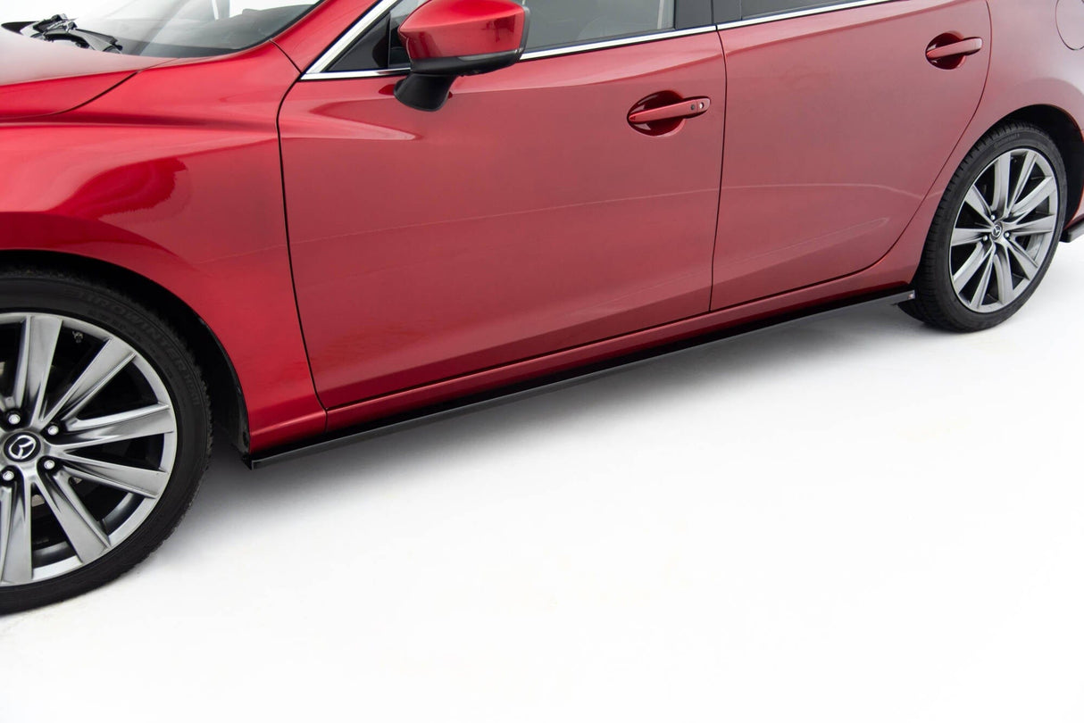 Maxton Design Side Skirts Diffusers Mazda 6 Sedan MK3 Facelift